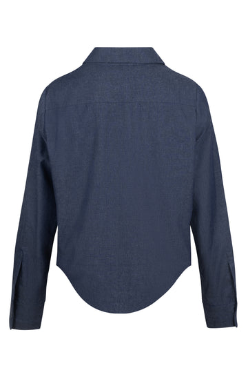 Navy Denim Shirt