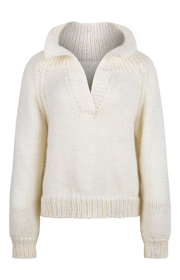 Cream Chunky Knit Jumper