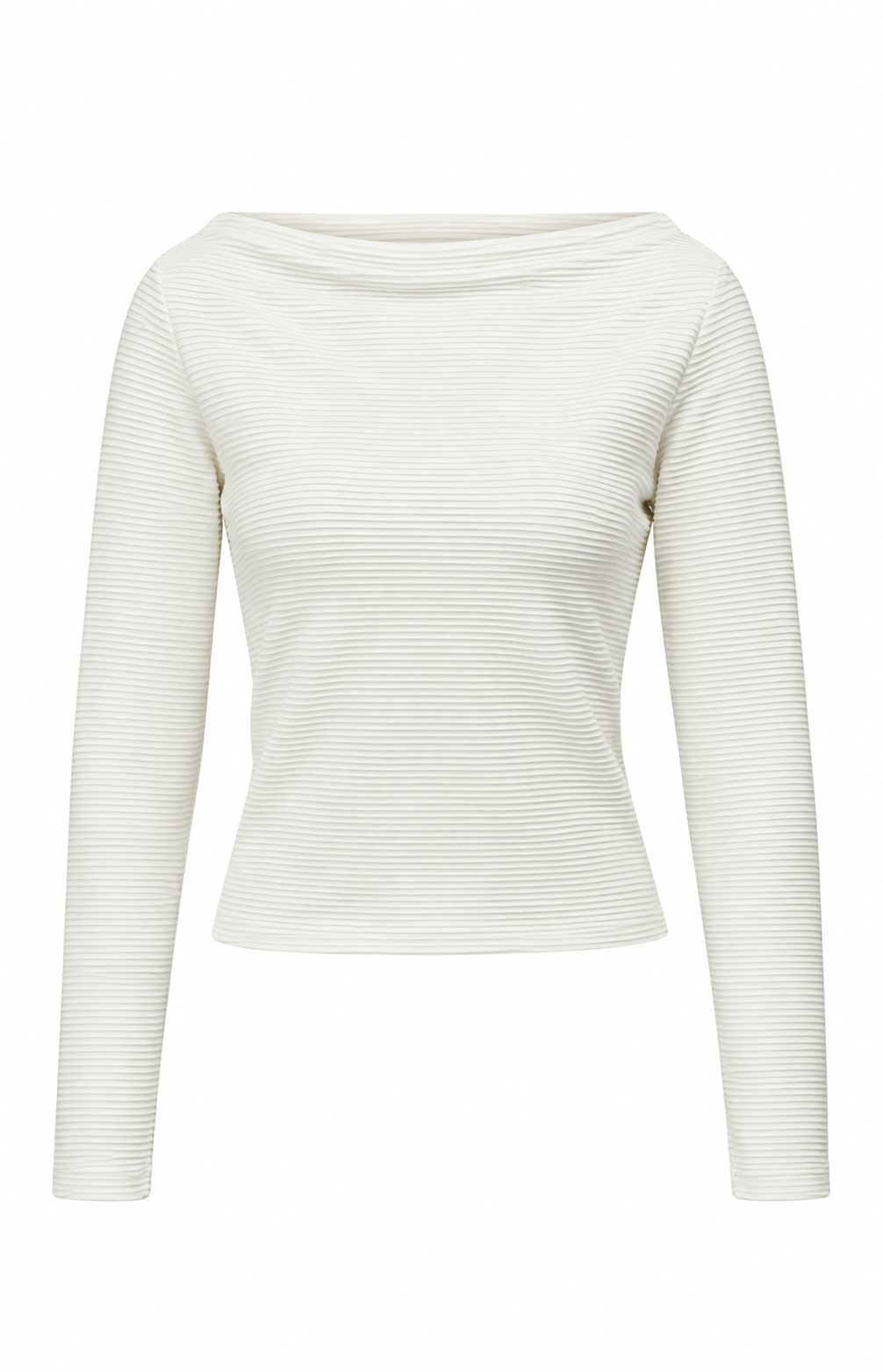 White Merino Long Sleeve T-Shirt