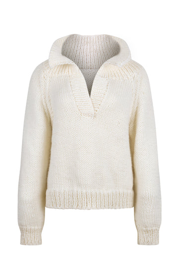 Grey Chunky Knit Jumper