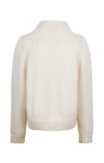 Grey Chunky Knit Jumper