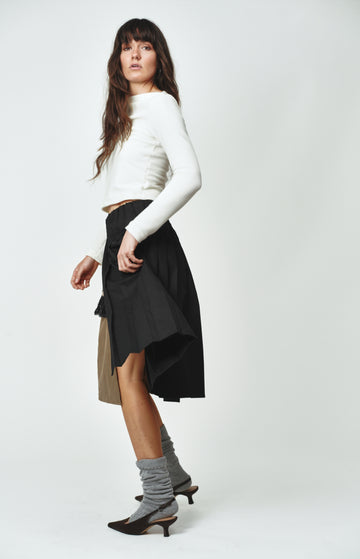 White Merino Long Sleeve T-Shirt