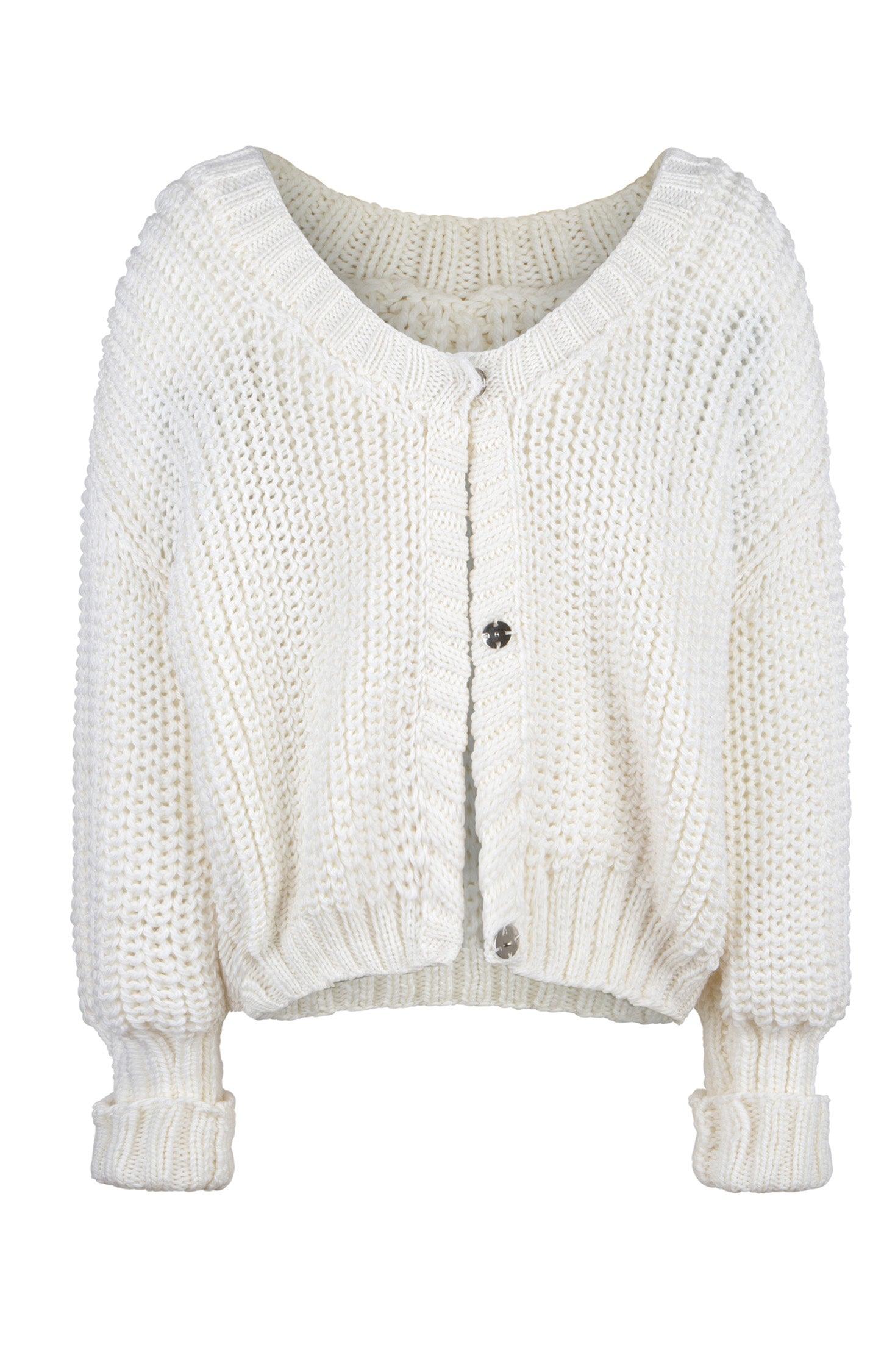 Chunky cream hotsell cardigan uk